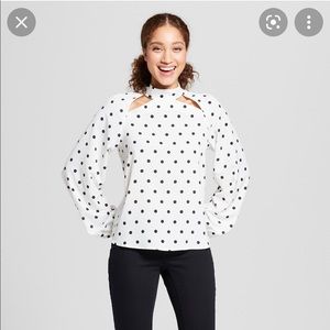 Polka Dot Blouse